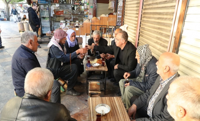Başkan Kuş Haftaya Esnaf Ziyaretiyle Başladı