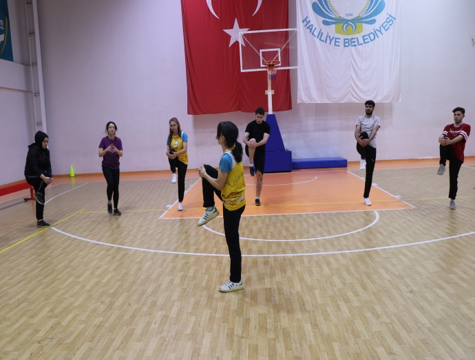 BESYO ve POMEM hayali kuran gençler gençler Haliliye’de hedefe koşuyor