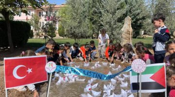 Adıyaman Sümer Anaokulundan Filistin’e Destek