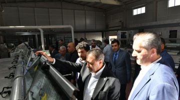 Şanlıurfa Valisi Hasan Şıldak, OSB’de incelemede bulundu