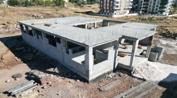 Siverek’te Kadınlar Hamamı İnşası Sürüyor
