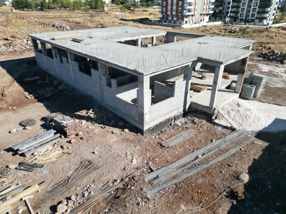 Siverek’te Kadınlar Hamamı İnşası Sürüyor