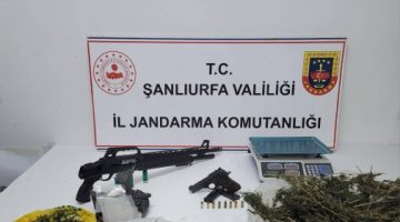 Şanlıurfa’da uyuşturucu operasyonu
