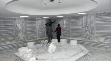 Siverek’te Sauna ve Hamam Çalışmalarında Sona Gelindi