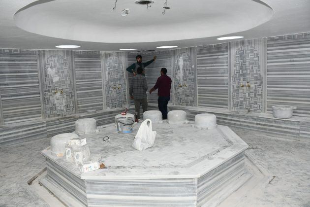 Siverek’te Sauna ve Hamam Çalışmalarında Sona Gelindi