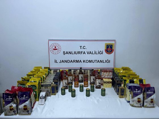 Şanlıurfa’da kaçakçılığa yönelik operasyon