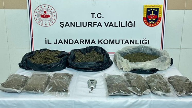 Siverek ilçesinde uyuşturucu operasyonu