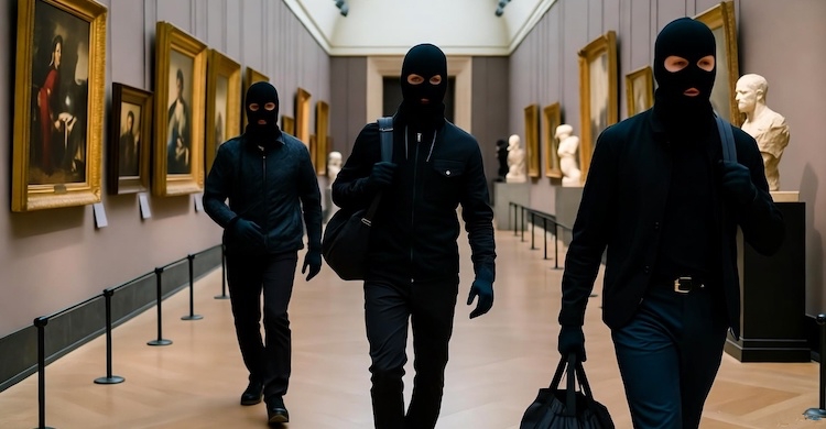 Louvre Müzesi soyuldu