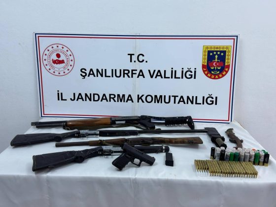 Şanlıurfa’nın iki ilçesinde silah operasyonu