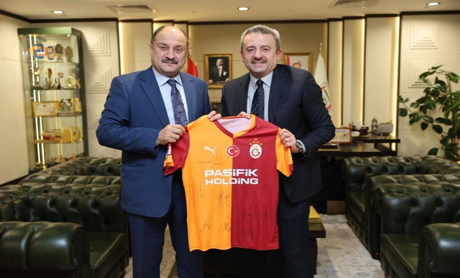 Başkan Gülpınar’a Galatasaray’dan sürpriz ziyaret