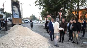 Eyyübiye’de Asfalt Startı Verildi