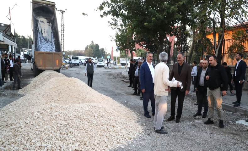 Eyyübiye’de Asfalt Startı Verildi