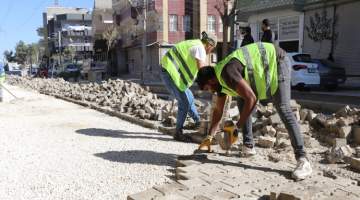 Haliliye Belediyesi ilçe genelinde yol çalışmalarını aralıksız sürdürüyor