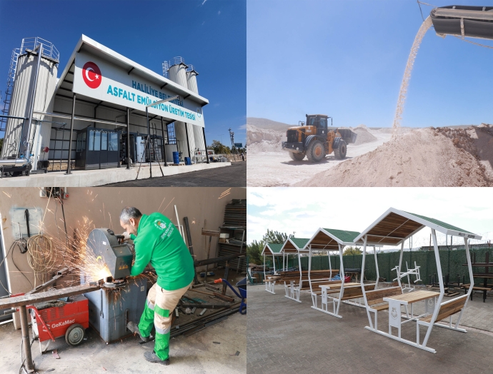Haliliye Belediyesi üretimle hizmeti güçlendiriyor