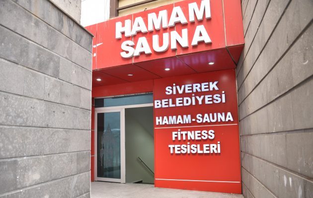 Siverek’te erkekler için hamam ve sauna yeniden hizmete açıldı