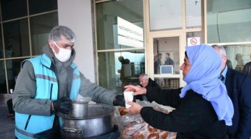 Siverek Belediyesinden Vatandaşlara Ücretsiz Çorba İkramı