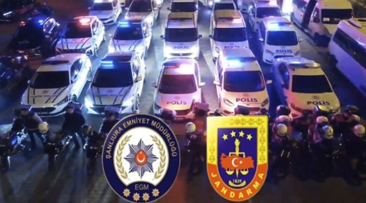 Şanlıurfa’da polis ve jandarmadan huzur operasyonu