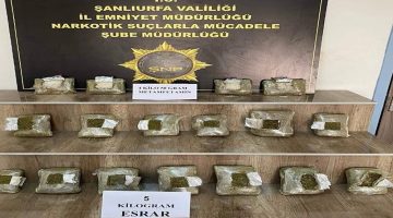 Şanlıurfa’da Milyonluk Uyuşturucu Operasyonu