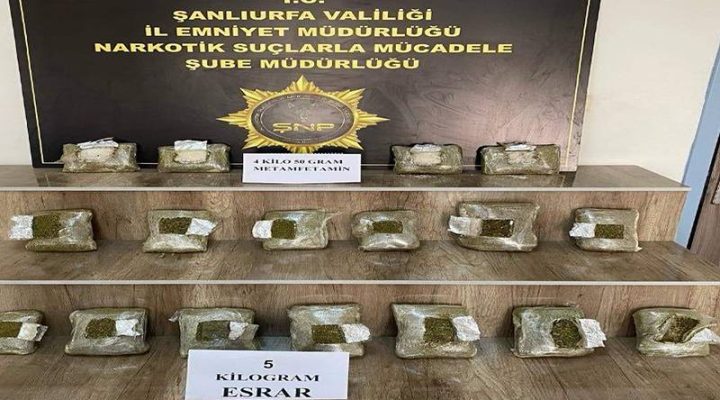 Şanlıurfa’da Milyonluk Uyuşturucu Operasyonu
