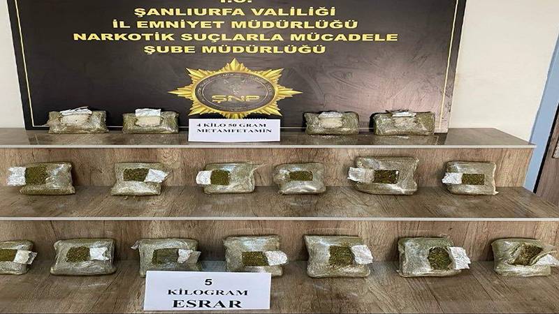 Şanlıurfa’da Milyonluk Uyuşturucu Operasyonu