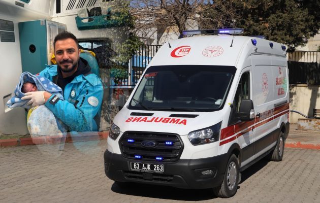 Ambulansta Doğum: Bebeğine ATT’nin Adını Verdi