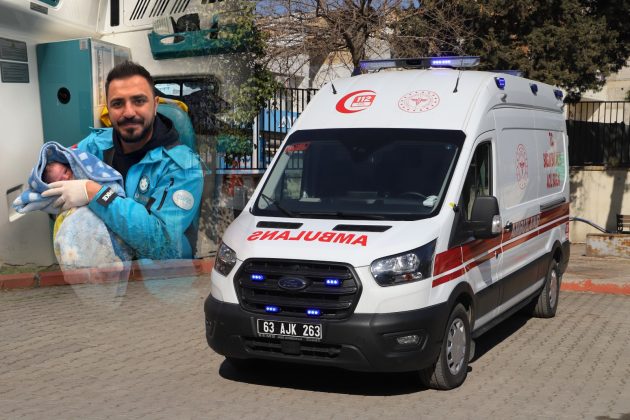 Ambulansta Doğum: Bebeğine ATT’nin Adını Verdi
