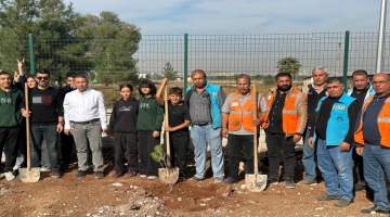 Ağaçlandırma Seferberliği Eyyübiye Okullarında