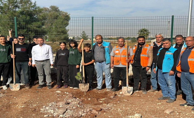 Ağaçlandırma Seferberliği Eyyübiye Okullarında