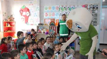 Haliliye Belediyesi, okullarda sıfır atık seferberliğini sürdürüyor
