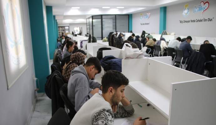 Haliliye’de öğrencilere sınav maratonu desteği
