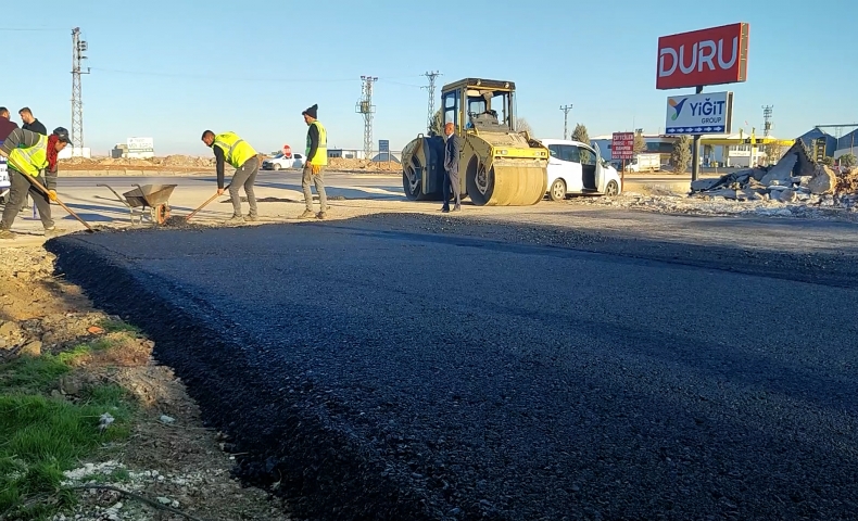 Akçamescit’te Asfalt Yol Çalışması Tamamlandı