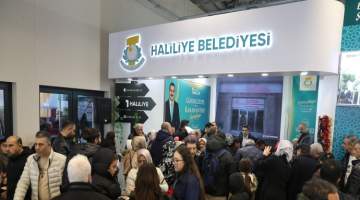 Haliliye Belediyesi standına büyük ilgi