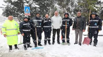Başkan Mehmet Kuş: Kar Yağışını Sevinçle Karşıladık