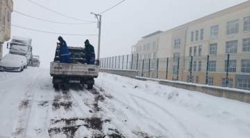 Eyyübiye’de Yıl Sonu Kar Mesaisi Erken Başladı