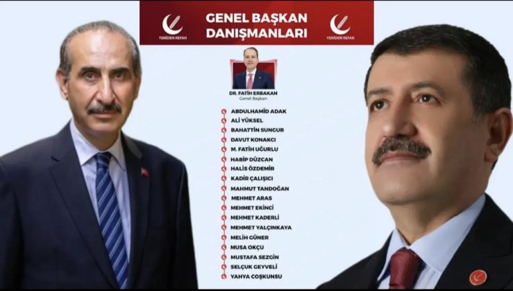 Fatih Erbakan’dan, Yalçınkaya ile Ekinci’ye önemli görev