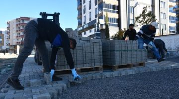 Siverek’te üst yapı çalışmaları sürüyor