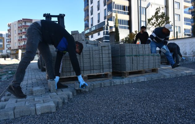 Siverek’te üst yapı çalışmaları sürüyor