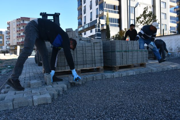 Siverek’te üst yapı çalışmaları sürüyor