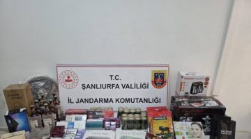 Şanlıurfa Jandarma’dan kaçakçılık operasyonu
