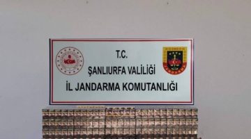 Şanlıurfa’da Gümrük Kaçağı Sigara ve Çay Operasyonu