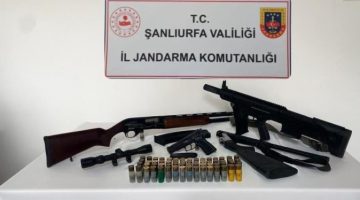 Şanlıurfa’da jandarmadan silah operasyonu