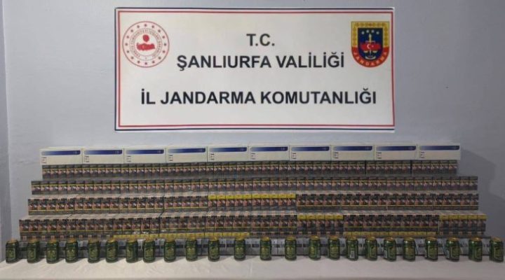Şanlıurfa’da Jandarmadan Kaçakçılığa Darbe