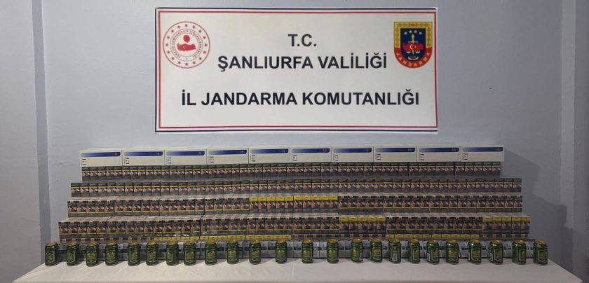 Şanlıurfa’da Jandarmadan Kaçakçılığa Darbe