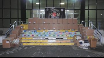 Şanlıurfa’da Gümrük Kaçağı Sigara Satanlara Darbe