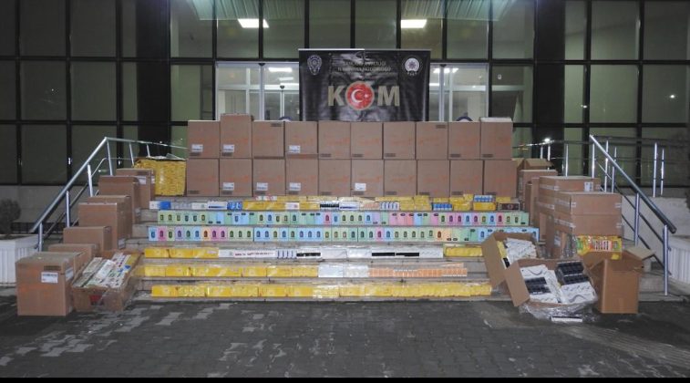 Şanlıurfa’da Gümrük Kaçağı Sigara Satanlara Darbe
