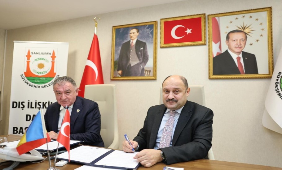 Şanlıurfa ile Romanya’nın Piteşti kenti kardeş şehir oldu