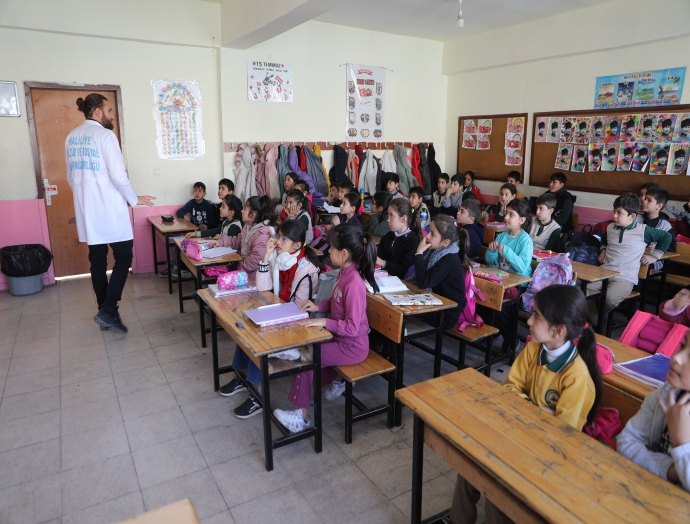 Haliliye Belediyesi’Nden geleceğin nesillerine farkındalık eğitimi