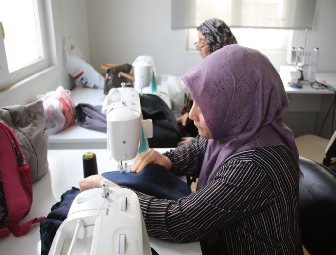Haliliye’de kadınlara yönelik eğitim ve üretim odaklı kurslar