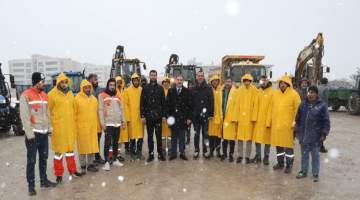 Belediye Başkanı Canpolat sahada