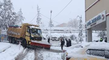 Haliliye’de kar nöbeti başladı, ekipler sahadan ayrılmıyor